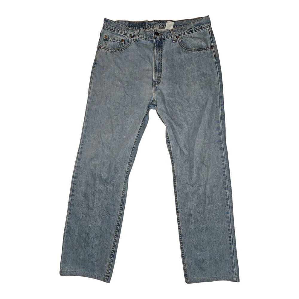 Vintage Levi's 505 Jeans Men's 36x32 (36x30) Regular Straight Blue 90's Grunge